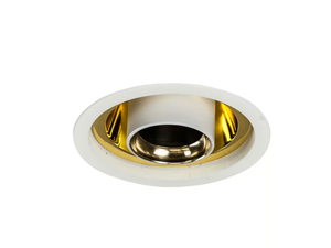 AUREOLE SHORT TUBE GOLD REFLECTOR - Recessed aluminium spotlight _ Authentage Lighting